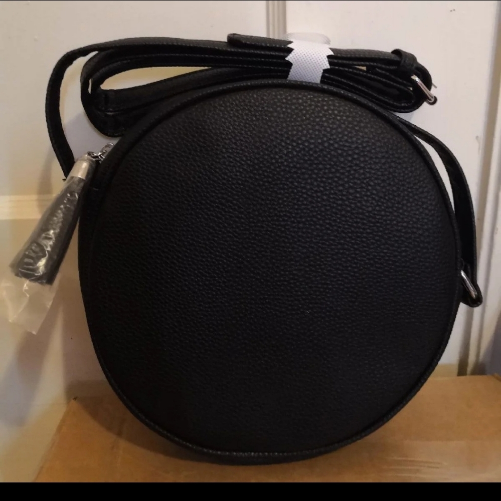 Circular Black Crossbody Bag - DSW